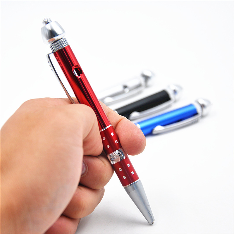 Creative Ballpoint Pen Shaped Smoking Pipes Portable Metal Pipe Detachable Household Smoking Accessories