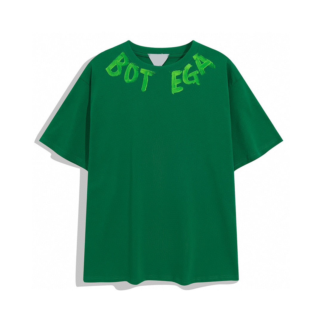Men's Plus Tees & Polos Round neck embroidered and printed polar style summer wear with street pure cotton 1a1d