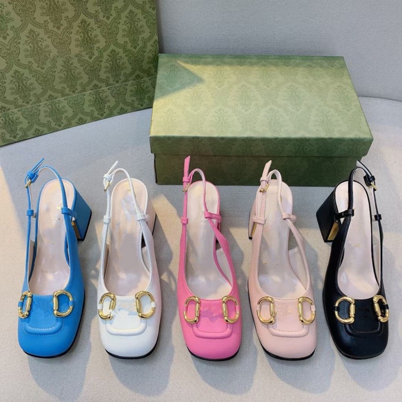 Double G Women Dress Shoes Leather metal buckle Mary-Jane High Heels shoe Luxury Designer Womens Block Heel sandal slingback Lady Square Toe sandal gu and ci, Gcmj2146
Double G Women Dress Shoes Leather metal buckle Mary-Jane High Heels shoe Luxury Designer Womens Block Heel sandal slingback Lady Square Toe sandal gu and ci, Gcmj2146