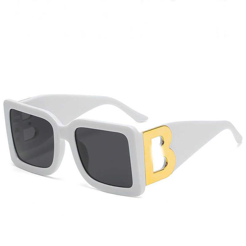 B Family Balencigas Women Sunglasses Letter B Sunglasses Big Frame Square Female Big Face Thin Glasses Net Red Street Concave Shape Photography White
B Family Balencigas Women Sunglasses Letter B Sunglasses Big Frame Square Female Big Face Thin Glasses Net Red Street Concave Shape Photography White