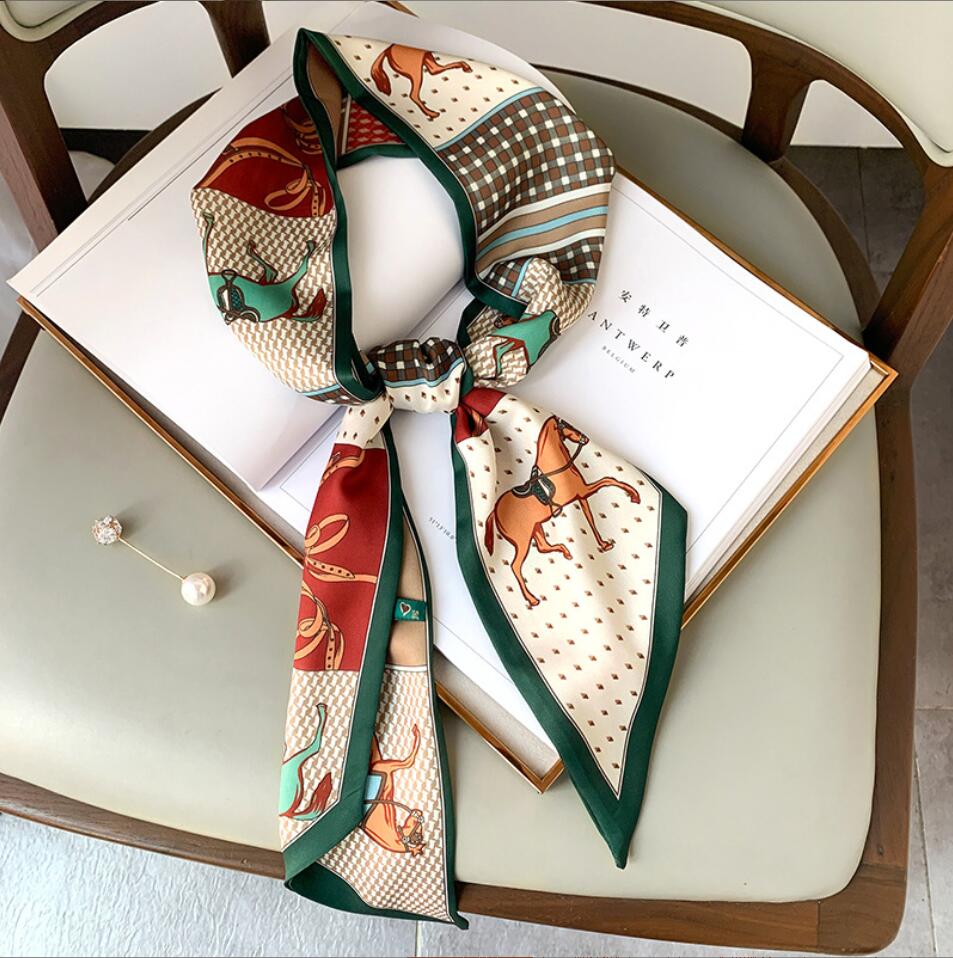 Luxury Brand Classic Simple Letter Design Satin Luxury Square Scarf Outdoor Shawl Silk Turban Beach Wrap Fashion Women Scarves 15*150cm
Luxury Brand Classic Simple Letter Design Satin Luxury Square Scarf Outdoor Shawl Silk Turban Beach Wrap Fashion Women Scarves 15*150cm