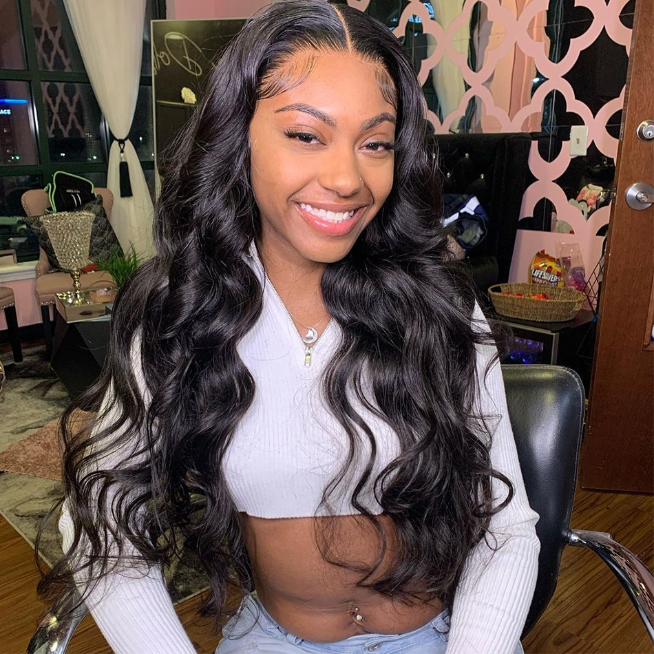 13x6 HD Lace Frontal Human Hair Wigs Body Wave Pre Plucked Lace Front Wig Transparent Lace Front Human For Women, Black
13x6 HD Lace Frontal Human Hair Wigs Body Wave Pre Plucked Lace Front Wig Transparent Lace Front Human For Women, Black