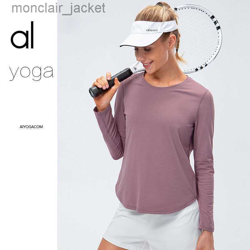 Designer Alos Yoga Women' Autumn and Winter Nylon Double-sided Nude Yoga Long-sleeved Large Size Quick-drying Loose Running Fitness Suit Lululemens Women, Black
Designer Alos Yoga Women' Autumn and Winter Nylon Double-sided Nude Yoga Long-sleeved Large Size Quick-drying Loose Running Fitness Suit Lululemens Women, Black