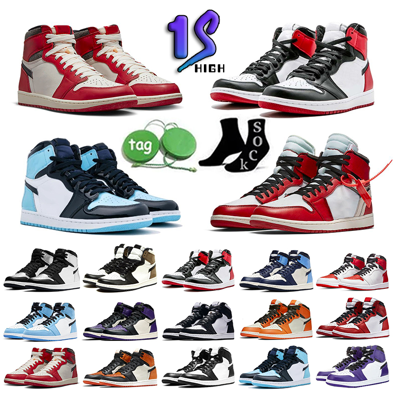 Classic Top 1 1s Basketball Shoes Mens Sports Wolf Grey UNC Fragment Gym Red Game Bred White Paris Panda Pine Green Women Jumpman Trainers
Classic Top 1 1s Basketball Shoes Mens Sports Wolf Grey UNC Fragment Gym Red Game Bred White Paris Panda Pine Green Women Jumpman Trainers