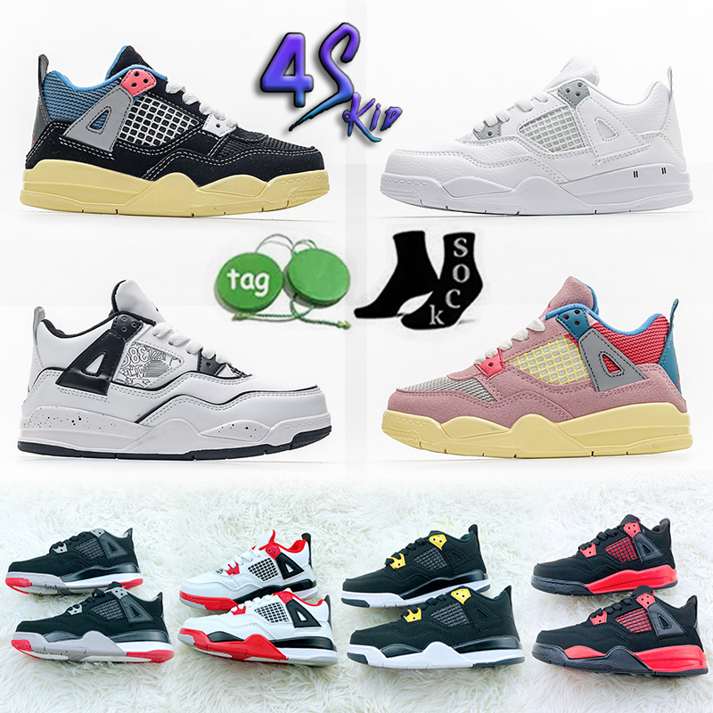 Top qualityCasual Shoes Kids University Blue Guava Ice Lighting Yellow Jumpman 4S IV DIY Off-Noir S UNI0N LA UN/LA Outdoor Sports Sneaker 4 OG
Top qualityCasual Shoes Kids University Blue Guava Ice Lighting Yellow Jumpman 4S IV DIY Off-Noir S UNI0N LA UN/LA Outdoor Sports Sneaker 4 OG