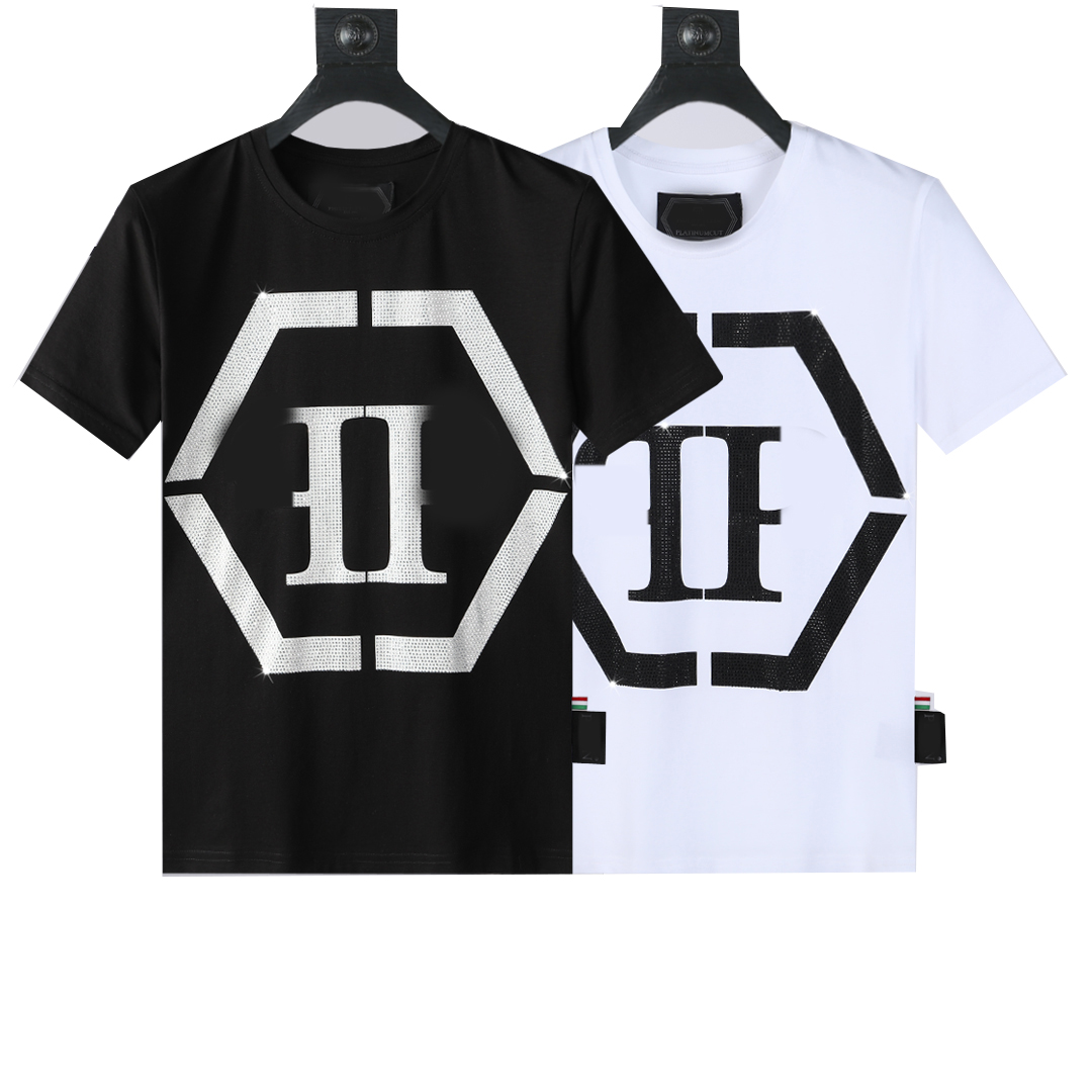 2023 fashion t shirt mens designer tshirts brand clothing rhinestone skull men tshirts classical high quality hip hop streetwear tshirt casual top tees #shopee99