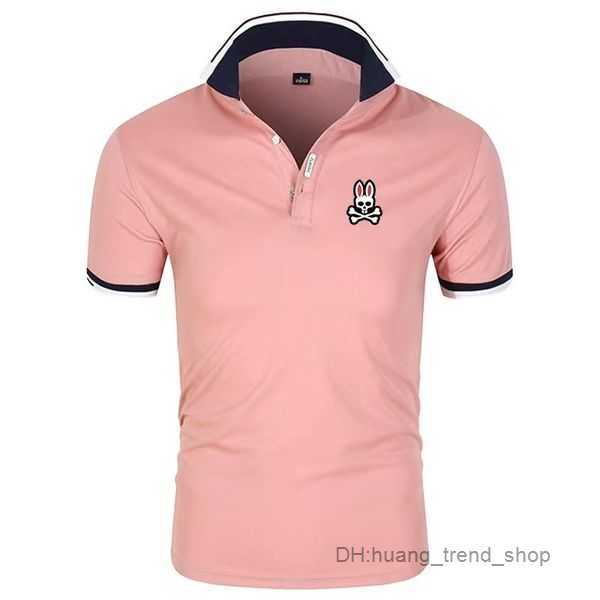 Mens Polos Combed Cotton Summer Clothing Short Sleeve Business Design Animal Pattern Psycho Bunny Top t Shirt Casual Striped Designer 48, Pink
Mens Polos Combed Cotton Summer Clothing Short Sleeve Business Design Animal Pattern Psycho Bunny Top t Shirt Casual Striped Designer 48, Pink