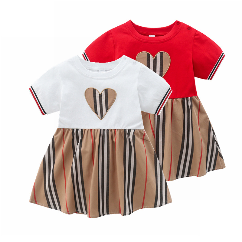 Baby skirt summer girl short sleeve cute fashion princess skirt pure cotton baby dress, White
Baby skirt summer girl short sleeve cute fashion princess skirt pure cotton baby dress, White
