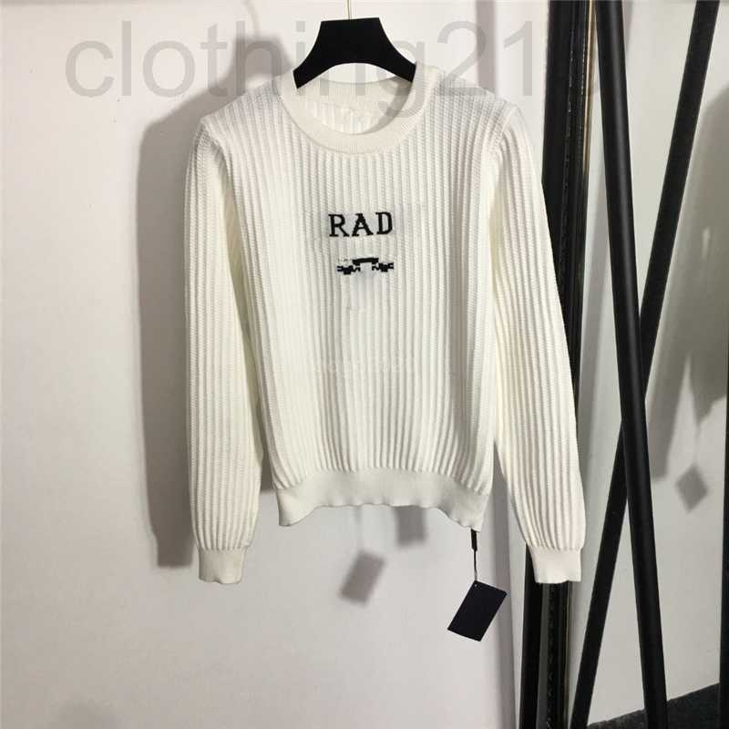 Women's Knits & Tees Designer Women Letter Triangle Pattern Sweater Tops Girls Milan Runway Shirts Pullover 1RHA, White
Women's Knits & Tees Designer Women Letter Triangle Pattern Sweater Tops Girls Milan Runway Shirts Pullover 1RHA, White