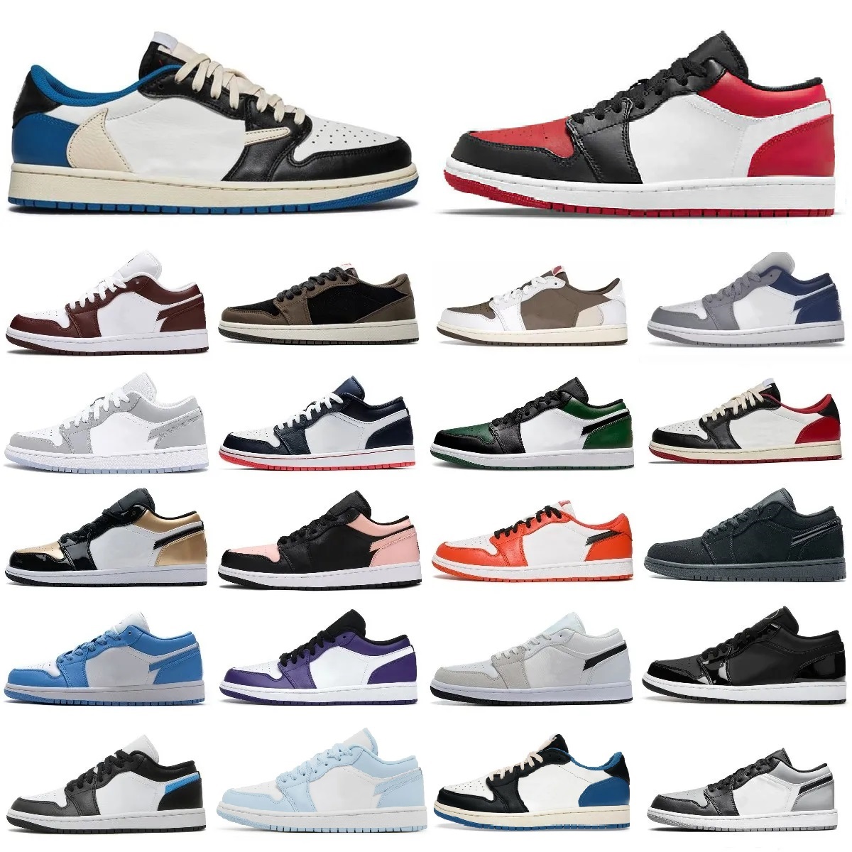 Jumpman 1 Low Basketball Shoes 1S Men Pine Green Pairs University Blue Smoke Grey Starfish Red Obsidian Women Yellow Banned Bred Chicago Toe Court Purple 36-47, Watermelon
Jumpman 1 Low Basketball Shoes 1S Men Pine Green Pairs University Blue Smoke Grey Starfish Red Obsidian Women Yellow Banned Bred Chicago Toe Court Purple 36-47, Watermelon