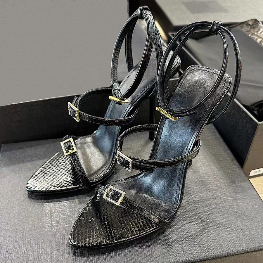stiletto sandals black Pointed Toes women's patent leather snake lace up adjustable belt buckle ankle strap sandals10cm Evening shoes Designer party formal shoes, 9# 11cm
stiletto sandals black Pointed Toes women's patent leather snake lace up adjustable belt buckle ankle strap sandals10cm Evening shoes Designer party formal shoes, 9# 11cm