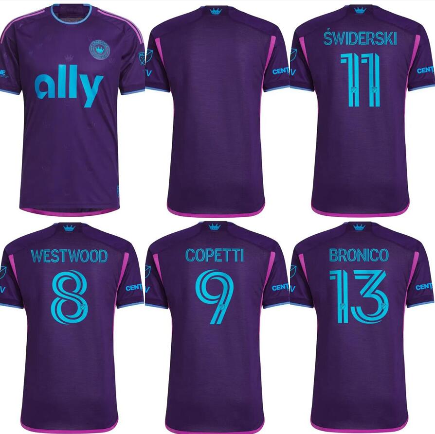 2023 Charlotte FC Karol Swiderski SOCCER JERSEYS HOME and AWAY PLAYER VERSION WESTWOOD 8 SWIDERSKI 11 BRONICO 13 COPETTI 9 football jersey shirts, 22/23
2023 Charlotte FC Karol Swiderski SOCCER JERSEYS HOME and AWAY PLAYER VERSION WESTWOOD 8 SWIDERSKI 11 BRONICO 13 COPETTI 9 football jersey shirts, 22/23