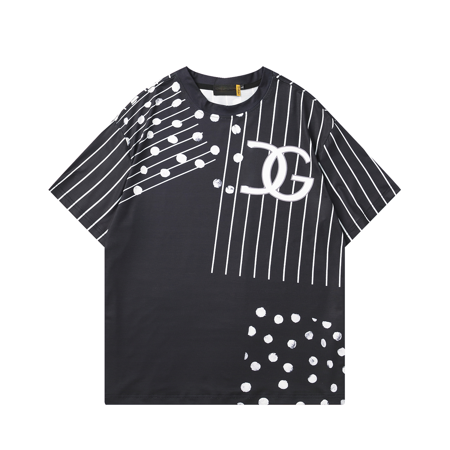 Designer men's Tee shirts black and white stripe digital print casual fashion letter cotton slim fit breathable street men's and women's same style crew neck short
Designer men's Tee shirts black and white stripe digital print casual fashion letter cotton slim fit breathable street men's and women's same style crew neck short