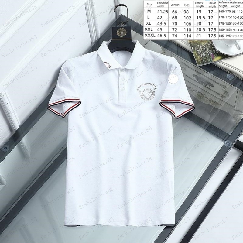 Polo Stylist New Shirts luxury Mens brand mens designer polo T shirt summer fashion breathable short-sleeved lapel casual top XZHN, Style 1 grey
Polo Stylist New Shirts luxury Mens brand mens designer polo T shirt summer fashion breathable short-sleeved lapel casual top XZHN, Style 1 grey