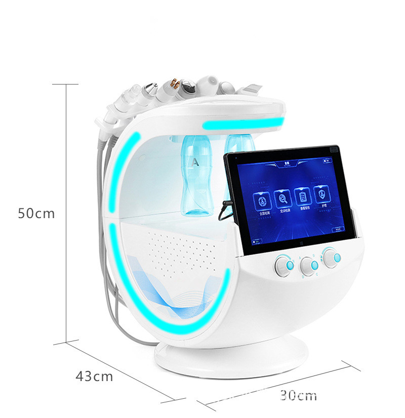 portable dermabrasion hydradermabrasion vacuum blackhead remover salon spa clinic oxygen jet peel ultrasonic rf ems face lifting microdermabrasion mac