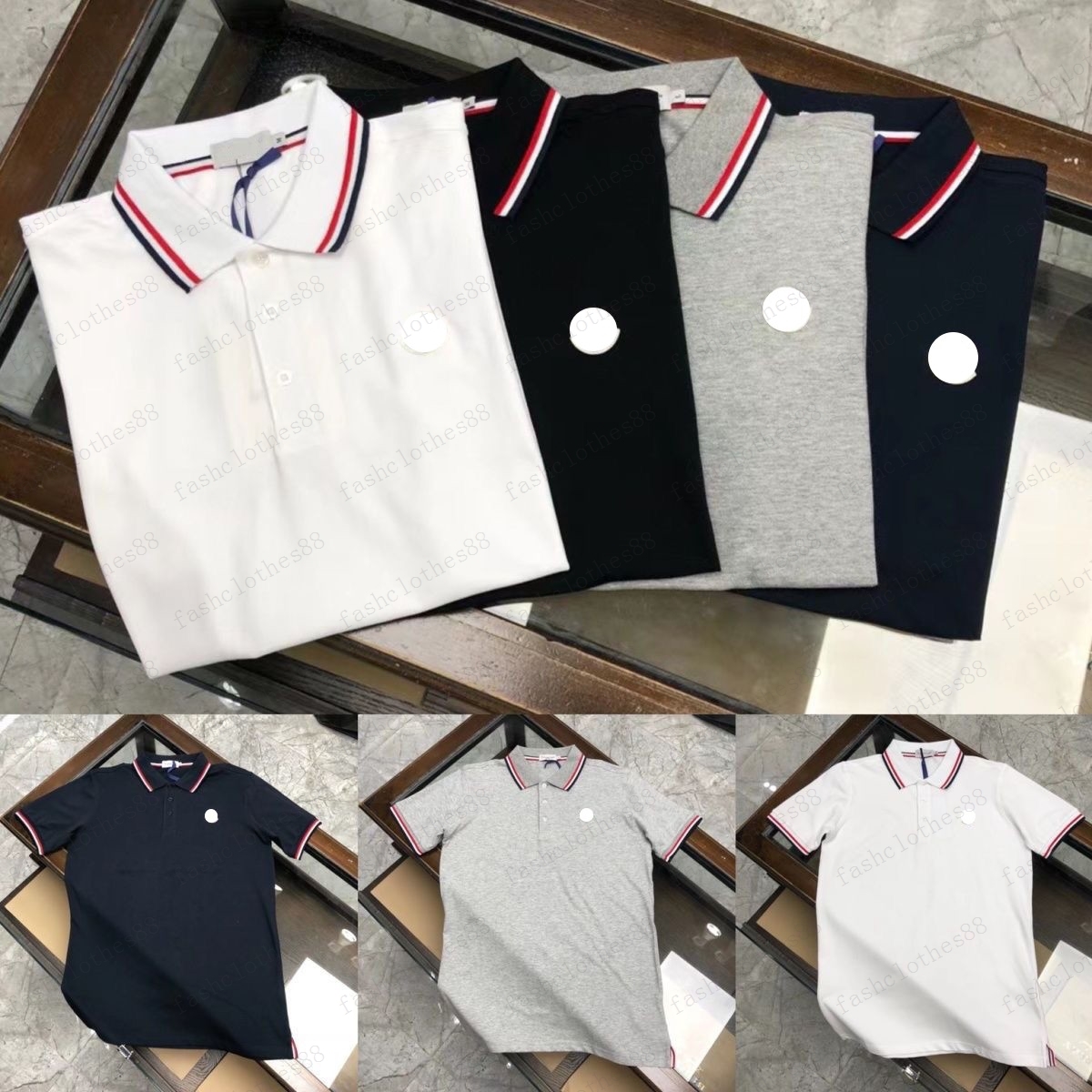 2023 Mens Stylist Polo Shirts luxury brand mens designer polo T shirt summer fashion breathable short-sleeved lapel casual top, Style 6 black
2023 Mens Stylist Polo Shirts luxury brand mens designer polo T shirt summer fashion breathable short-sleeved lapel casual top, Style 6 black