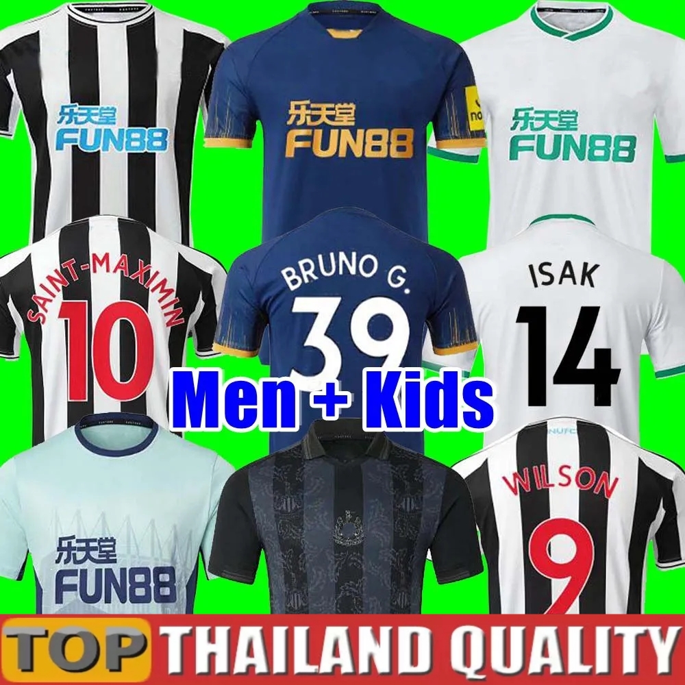 22 23 Newcastle 130th Soccer Jerseys 130 years BRUNO G. JOELINTON ISAK 2022 2023 NUFC Fans Player Version United MAXIMIN WILSON ALMIRON Football Shirt Mens Kids kit, 22 23 third aldult epl