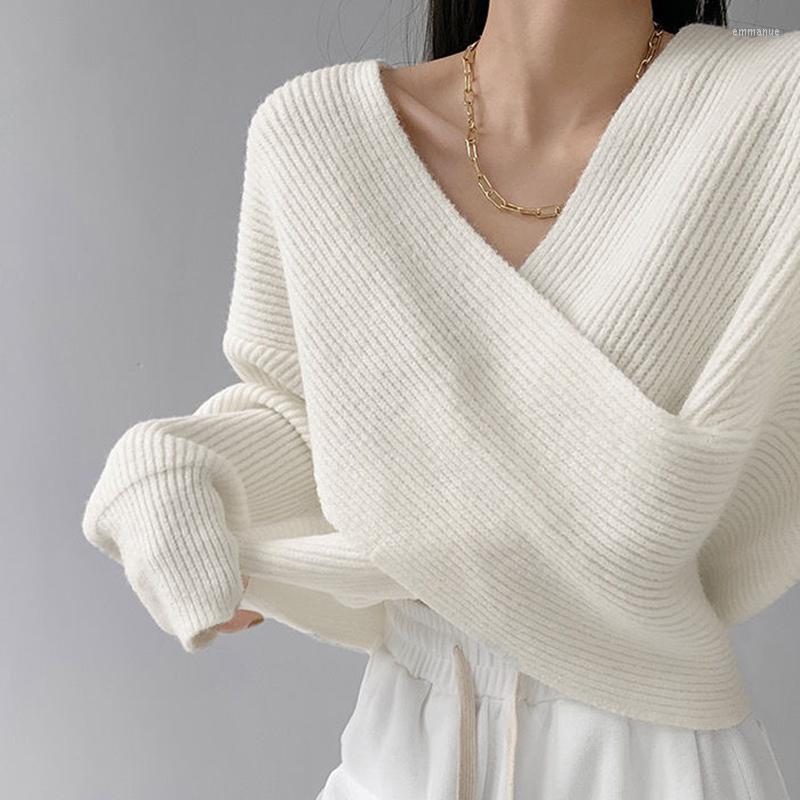 Women' Sweaters 2023 Autumn Vintage V-Neck Pull Sexy Off Shoulder Crossover Sweater Jumpers For Women Korean Elegant Lady Knitted Pullovers, Black
Women' Sweaters 2023 Autumn Vintage V-Neck Pull Sexy Off Shoulder Crossover Sweater Jumpers For Women Korean Elegant Lady Knitted Pullovers, Black