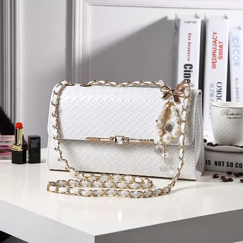 time Cross Leisure Body shoulder bag pearl decorative casual mini fashion bags s