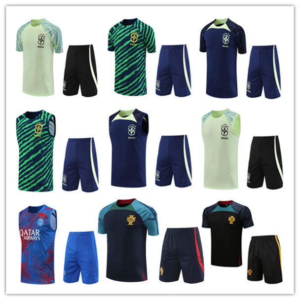 22/23 Brazil tracksuit Sportswear men training suit Short sleeves suit Football soccer Jersey kit uniform chandal adult sweatshirt Sweater sets
22/23 Brazil tracksuit Sportswear men training suit Short sleeves suit Football soccer Jersey kit uniform chandal adult sweatshirt Sweater sets