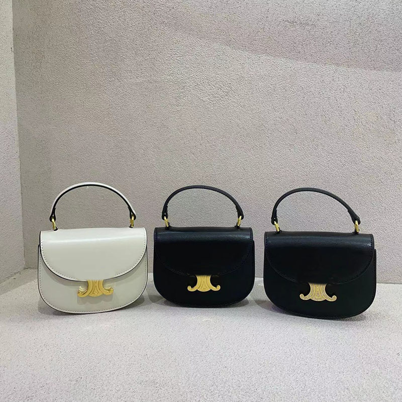 Fashion luxuries designer bag leather diamond hardware handbag triomphe arch armpit bag mini besace tote bag classic vintage women's shoulder cross body bags, White
Fashion luxuries designer bag leather diamond hardware handbag triomphe arch armpit bag mini besace tote bag classic vintage women's shoulder cross body bags, White
