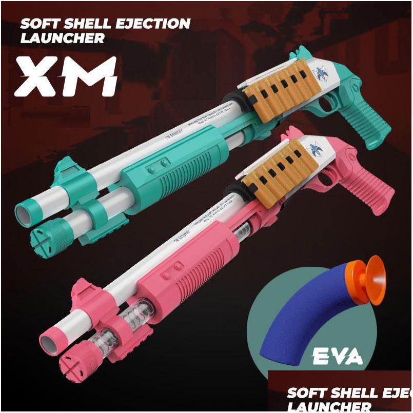 Gun Toys Xm1014 Soft Shell Ejection Launcher Toy Rifle Pistol Model Manual Plastic Blaster Armas For Kid Adt Outdoor Game Drop Deliv Dhjy4
Gun Toys Xm1014 Soft Shell Ejection Launcher Toy Rifle Pistol Model Manual Plastic Blaster Armas For Kid Adt Outdoor Game Drop Deliv Dhjy4