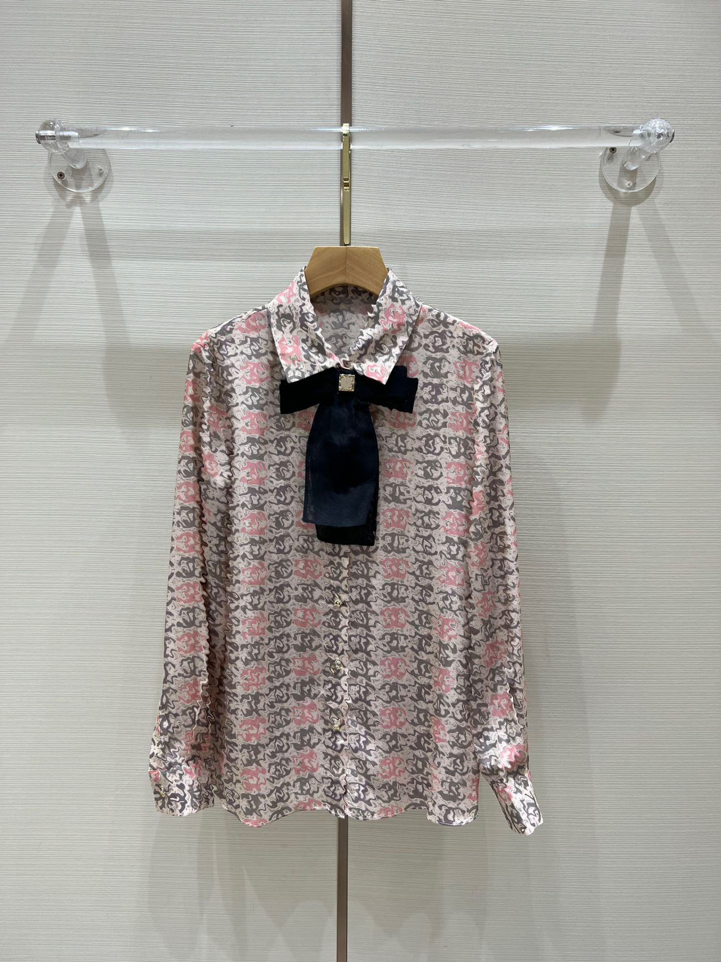Designer 2023 Women' Bow Neck Blouses Summer Spring Patchwork Lapel Long Sleeve Blouse Shirt Fashion Elegant Tops, Customize
Designer 2023 Women' Bow Neck Blouses Summer Spring Patchwork Lapel Long Sleeve Blouse Shirt Fashion Elegant Tops, Customize
