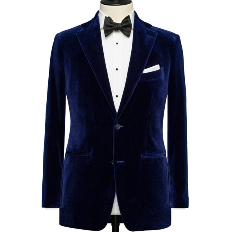 Mens Jackets Royal Blue Velvet Men Suit Jacket for Prom Wear Dinner Blazer with Notched Lapel Male Tops Dress 230216, Navy blue
Mens Jackets Royal Blue Velvet Men Suit Jacket for Prom Wear Dinner Blazer with Notched Lapel Male Tops Dress 230216, Navy blue
