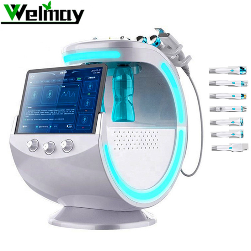 portable dermabrasion hydradermabrasion vacuum blackhead remover salon spa clinic oxygen jet peel ultrasonic rf ems face lifting microdermabrasion mac