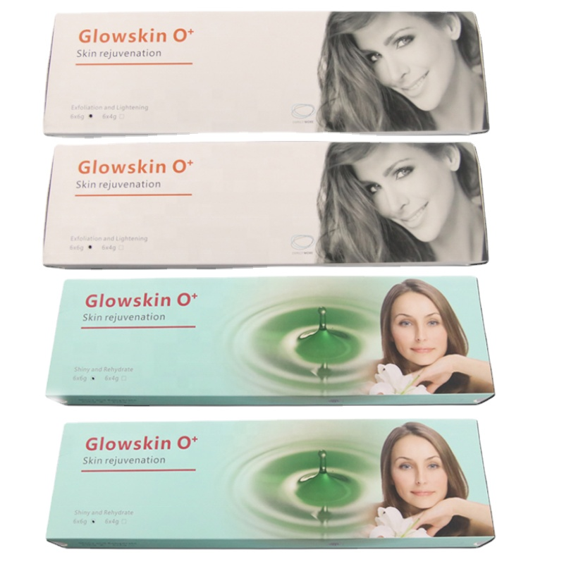 Stock in European Deep Cleaning Collagen Skin Rejuvenation And Brightening Glowskin O Care Gel Shiny Rehydrate Exfoliation Lighteniing Set