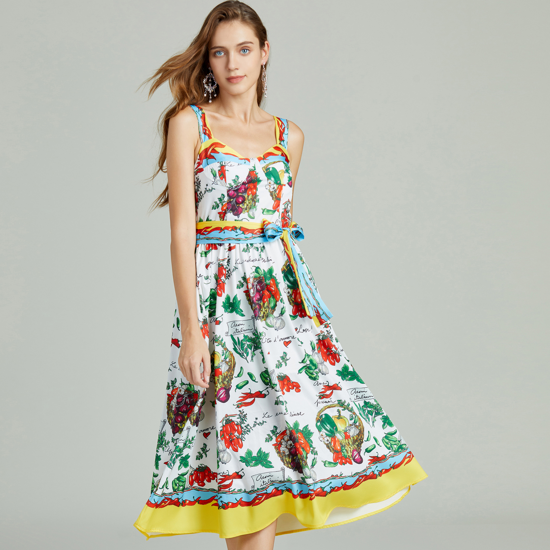 2023 Printed Suspender Strap Dresses Summer Women Designer Sexy Slim High Waist Prom Loose Big Swing Dress Vacation Ladies Sleeveless Skinny Club Party Frocks, 12
2023 Printed Suspender Strap Dresses Summer Women Designer Sexy Slim High Waist Prom Loose Big Swing Dress Vacation Ladies Sleeveless Skinny Club Party Frocks, 12