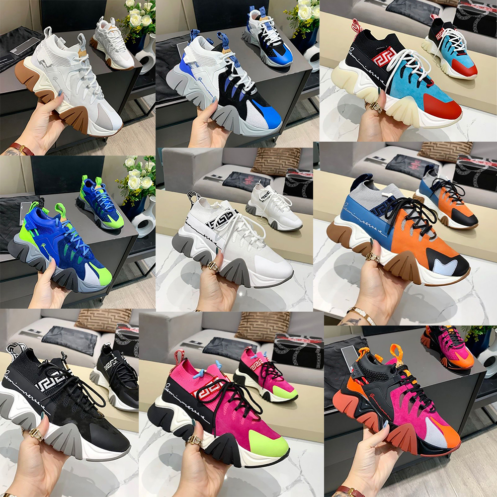 Top Italy Casual Shoes reflective height reaction sneakers triple black white multi-color suede red blue yellow fluo tan luxury men women designer Trainers
Top Italy Casual Shoes reflective height reaction sneakers triple black white multi-color suede red blue yellow fluo tan luxury men women designer Trainers