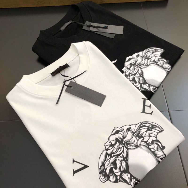Summer t shirt mens sweatshirt Medusa print pullover shirts designer cotton short sleeved womens breathable loose shorts sleeve Tshirt, White
Summer t shirt mens sweatshirt Medusa print pullover shirts designer cotton short sleeved womens breathable loose shorts sleeve Tshirt, White