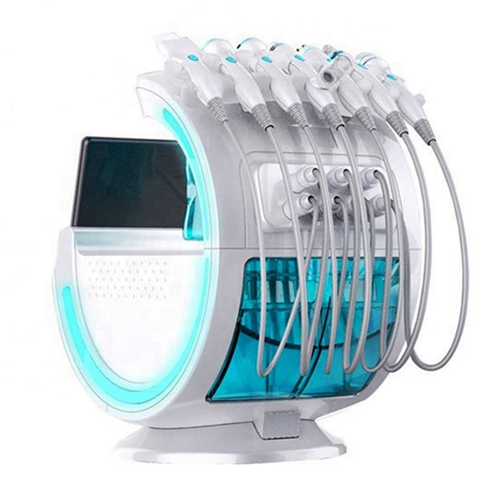 portable dermabrasion hydradermabrasion vacuum blackhead remover salon spa clinic oxygen jet peel ultrasonic rf ems face lifting microdermabrasion mac