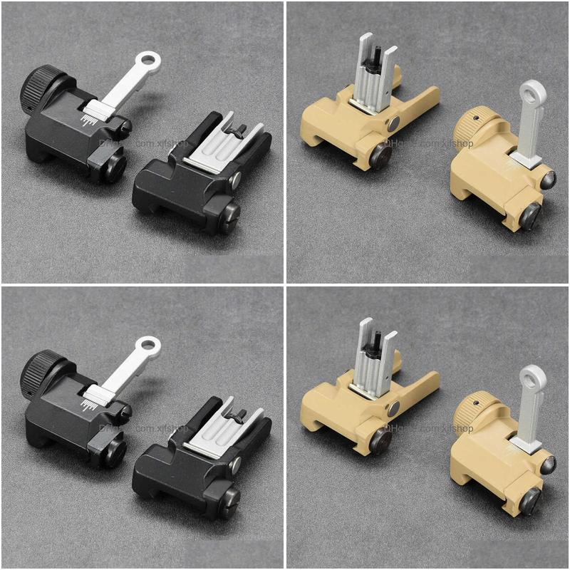 Scopes Tactical Folding M4 Ar15 300 Meter Front Rear Sight Weaver 20Mm Picatinny Mount Base Hunting Airsoft Accessories Dhu5P, Ask
Scopes Tactical Folding M4 Ar15 300 Meter Front Rear Sight Weaver 20Mm Picatinny Mount Base Hunting Airsoft Accessories Dhu5P, Ask