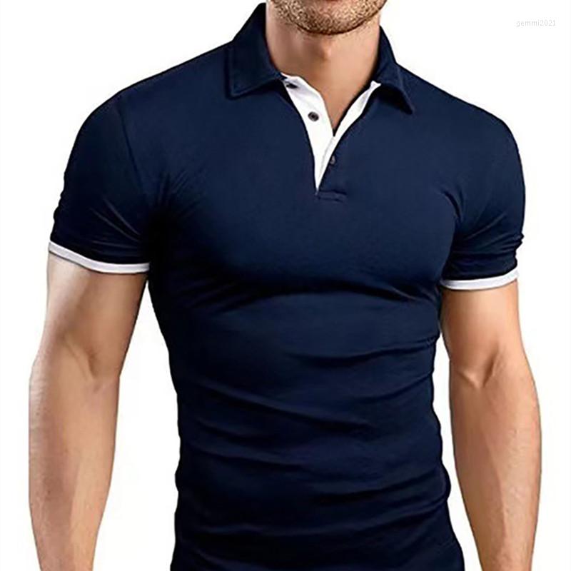 Men' Polos 2023 Summer Polo Boots Men' T-shirt Splice Solid Short Sleeve Collar Shirt, Wer002
Men' Polos 2023 Summer Polo Boots Men' T-shirt Splice Solid Short Sleeve Collar Shirt, Wer002