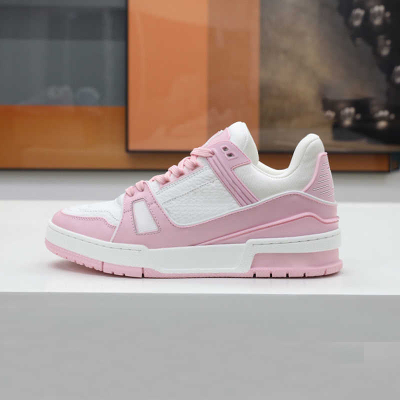 Designer Men Trainer Sneaker Womens Top Leather Shoes Printing Embossed Grained Rubber Runner Trainers Platform Low Sneakers Casual Shoes 35-46 With Box NO268, 12
Designer Men Trainer Sneaker Womens Top Leather Shoes Printing Embossed Grained Rubber Runner Trainers Platform Low Sneakers Casual Shoes 35-46 With Box NO268, 12