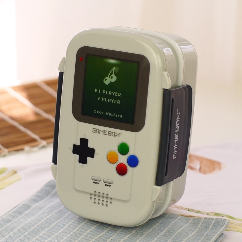 Lunch Boxes Creative Game Console Japanese Bento Funny For Kids To School Plastic Food Storage Container With Compartments 230216