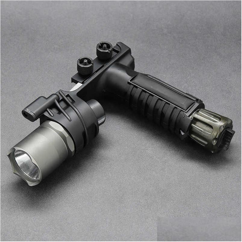 Tactical Accessories Fore Grip Weapon Gun Lamp Light 20Mm Weaver Picatinny Rail Mount Airsoft Drop Delivery 202 Dhojd
Tactical Accessories Fore Grip Weapon Gun Lamp Light 20Mm Weaver Picatinny Rail Mount Airsoft Drop Delivery 202 Dhojd