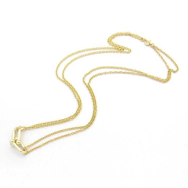 tiffany Womens 2 U-shaped Necklaces Designer Jewelry double-deck Necklace Complete Brand as Wedding Christmas Gift box
tiffany Womens 2 U-shaped Necklaces Designer Jewelry double-deck Necklace Complete Brand as Wedding Christmas Gift box