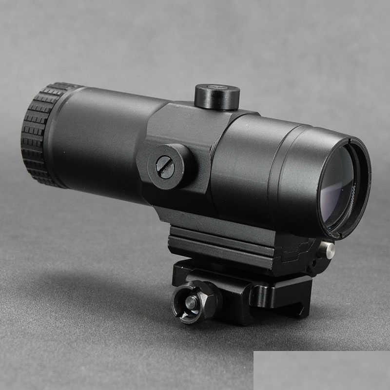 Hunting Scopes Tactical Reflex Red Dot Sight 3X Magnifier Rifle Optics Scope Side 20Mm Weaver Picatinny Mount Shooting A Dht4B
Hunting Scopes Tactical Reflex Red Dot Sight 3X Magnifier Rifle Optics Scope Side 20Mm Weaver Picatinny Mount Shooting A Dht4B
