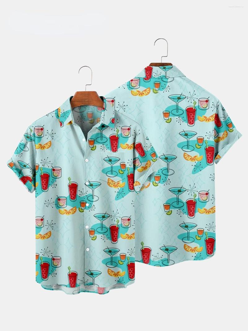 Men' Shirts Cocktail Pattern Short Sleeve Retro Hawaiian Street Style Harajuku Shirts Hot Oversized Clothing, 9white line a606
Men' Shirts Cocktail Pattern Short Sleeve Retro Hawaiian Street Style Harajuku Shirts Hot Oversized Clothing, 9white line a606