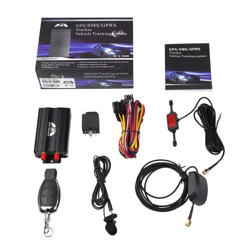 Real-Time Positioning Vehicle GPS Tracker TK103B with Multi-band Connectivity and Advanced Security Measures