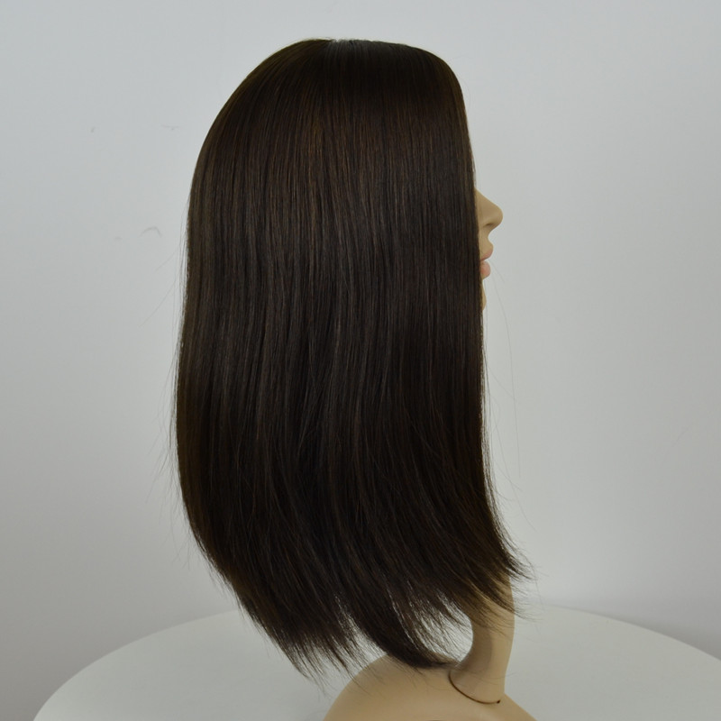 Stock 4#Jewish wig bob layer Kosher wigs style 2 silk top Mongolian human hair 12-20 inch 130% density sheitels, #8
Stock 4#Jewish wig bob layer Kosher wigs style 2 silk top Mongolian human hair 12-20 inch 130% density sheitels, #8