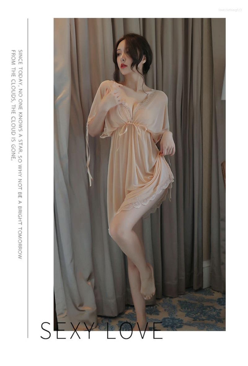Casual Dresses Sexy Nightgown Deep Transparent Gauze Nightdress Underwear Erotic See-through, Black
Casual Dresses Sexy Nightgown Deep Transparent Gauze Nightdress Underwear Erotic See-through, Black