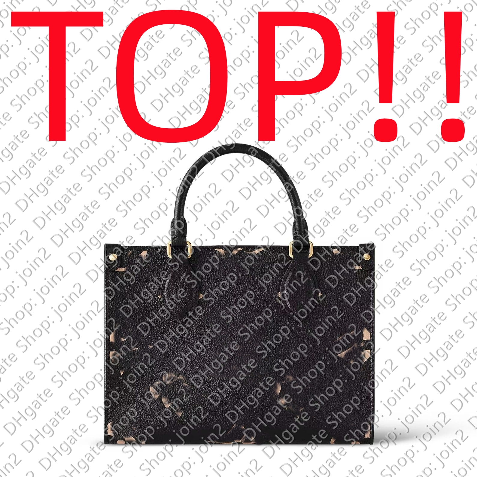 TOP. M45659 ONTHEGO PM Tote Bag Designer Handbags Purses Laptop Bags, Black/beige
TOP. M45659 ONTHEGO PM Tote Bag Designer Handbags Purses Laptop Bags, Black/beige