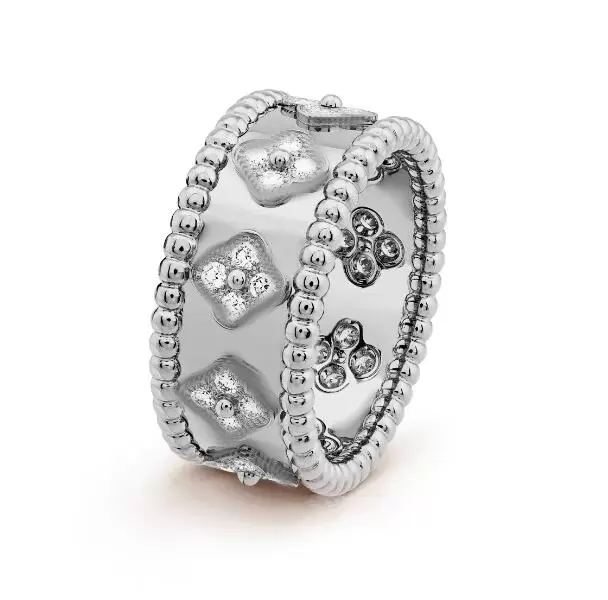 Jewelry designer female diamond ring with four leaf clover kaleidoscope Europe 925 silver fashion gold diamond lovers jewelry Valentine s Day gift.
Jewelry designer female diamond ring with four leaf clover kaleidoscope Europe 925 silver fashion gold diamond lovers jewelry Valentine s Day gift.