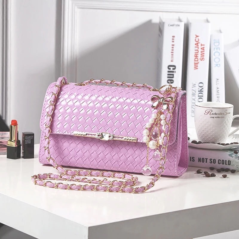 time Cross Leisure Body shoulder bag pearl decorative casual mini fashion bags s