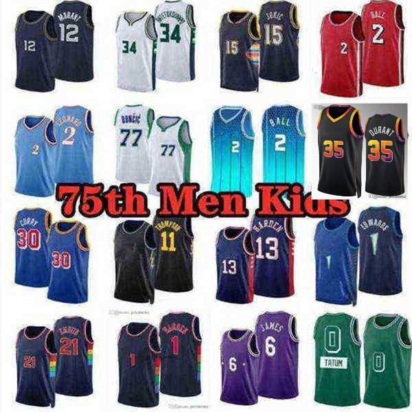 Jayson Tatum LaMelo Ball Basketball jerseys Ja Morant Luka Doncic MJ Durant Curry Booker James Butler Embiid 24Bryant jersey 2022 75th Men Youth kids, As photo
Jayson Tatum LaMelo Ball Basketball jerseys Ja Morant Luka Doncic MJ Durant Curry Booker James Butler Embiid 24Bryant jersey 2022 75th Men Youth kids, As photo
