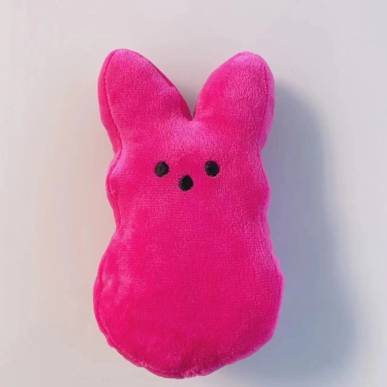 15CM 6Inch Peeps Stuffed Easter Bunny Party Supply Velvet Plush Cute Rabbits Kids Toddler Baby Animal Doll Toy Cuddle Toys Boys Girls Birthday Christm
